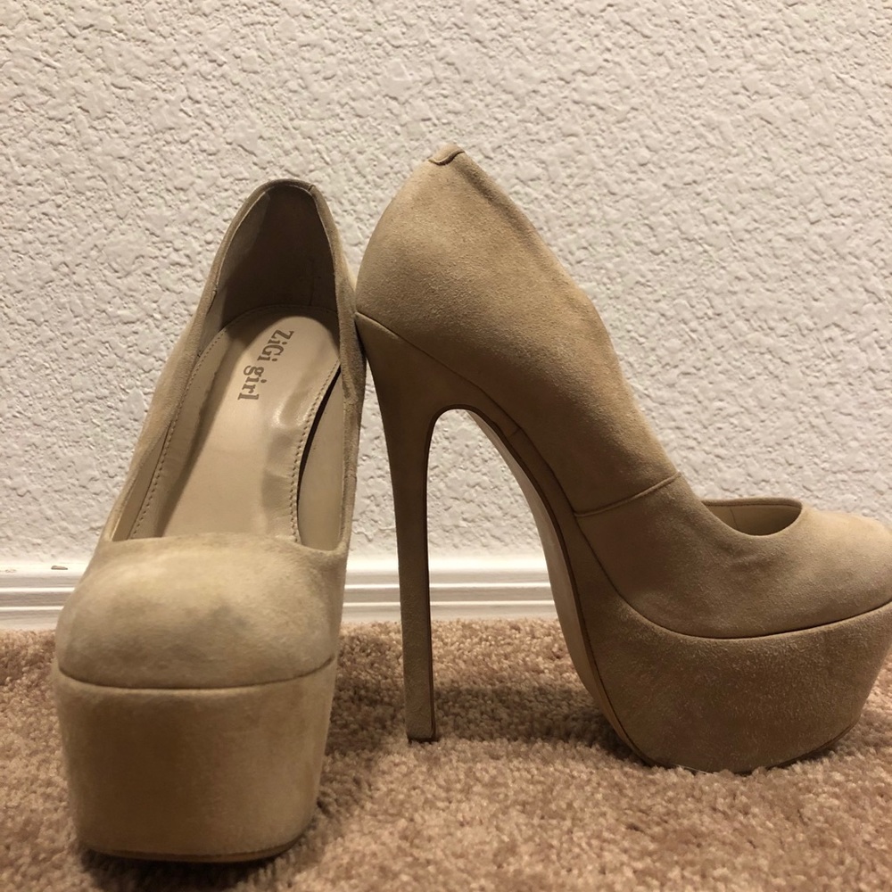 Zigi Girl platform heels